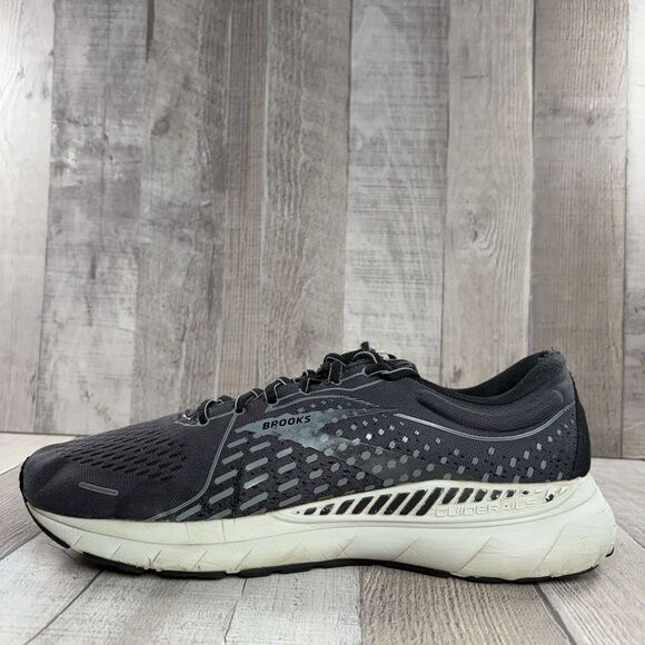 Brooks Adrenaline GTS 21 Men's Size 10 Running Shoes Athletic Sneakers Dark Gray - Picture 8 of 16